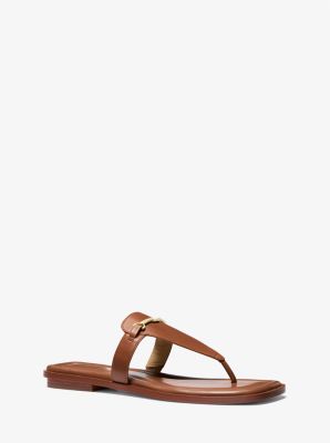 Lena Leather T-Strap Sandal image number 0