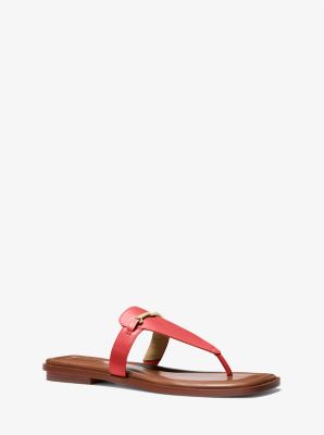 Lena Leather T-Strap Sandal image number 0