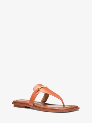 Lena Leather T-Strap Sandal image number 0