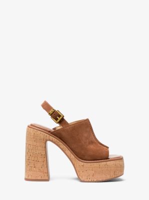 Leia Suede Platform Sandal image number 1