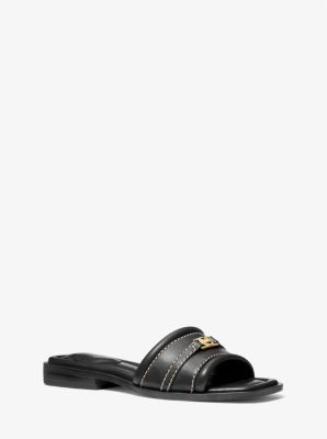 Mandy Leather Slide Sandal image number 0