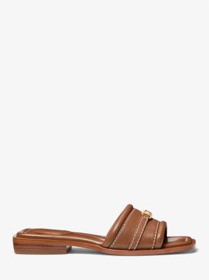 Mandy Leather Slide Sandal image number 1