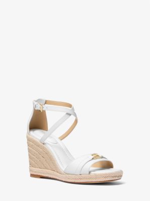 Mandy Leather Wedge Sandal image number 0