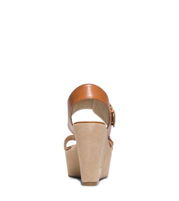 Michael kors warren wedge sandals new arrivals