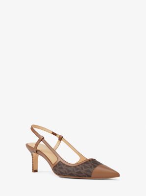 Alora Signature Logo Slingback Pump