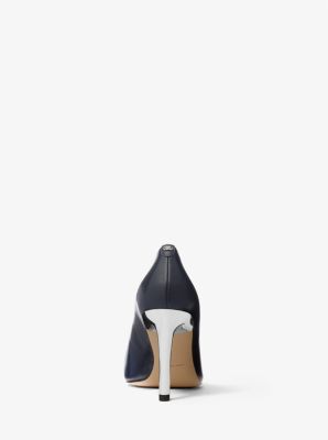 Kasia Leather Pump in DRESS BLUES | Michael Kors
