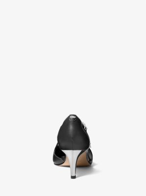 Kasia Leather Kitten Pump