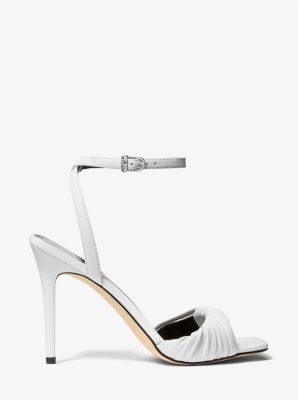 Sandale Kiana aus Leder in OPTIC WHITE | Michael Kors