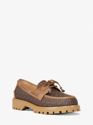 MK Loafer Kenny Mit Signature-Logomuster - Braun