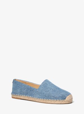 MK Espadrille Kenzie Aus Denim - Weiss