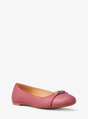 MK Ballerina Mandy Aus Leder - Rosa