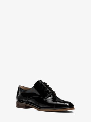 michael kors patent leather sneakers
