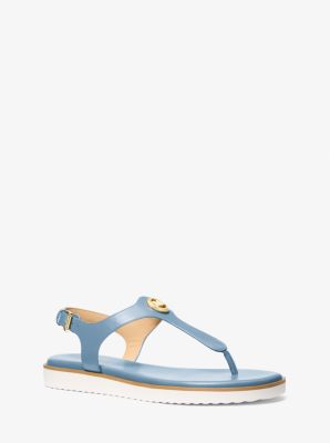 Val Leather Thong Sandal