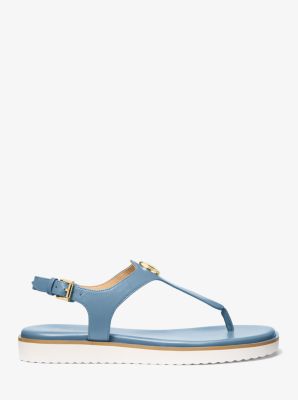 Val Leather Thong Sandal
