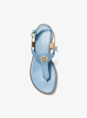Val Leather Thong Sandal