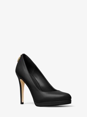 Antoinette Leather Pump Michael Kors