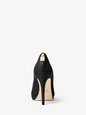 Michael kors antoinette store leather pump