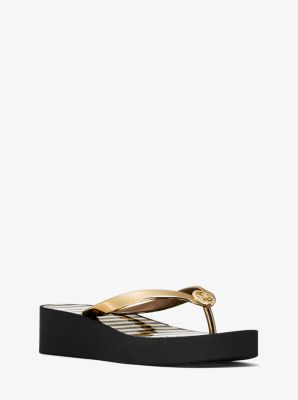 mk bedford flip flop