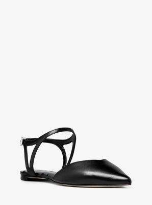Ciara Leather Flat