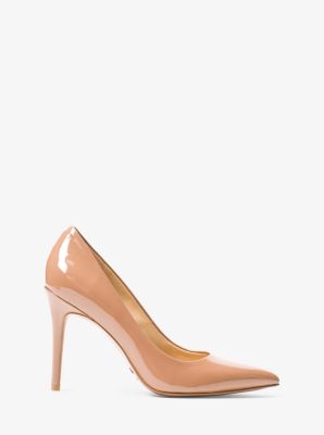 Michael kors claire embossed leather pump new arrivals