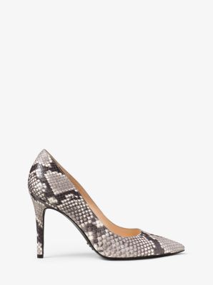 Michael michael kors claire cheap leather pump