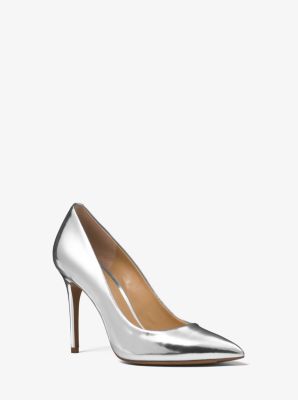 Michael kors clearance metallic pumps