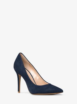 michael kors claire suede pump