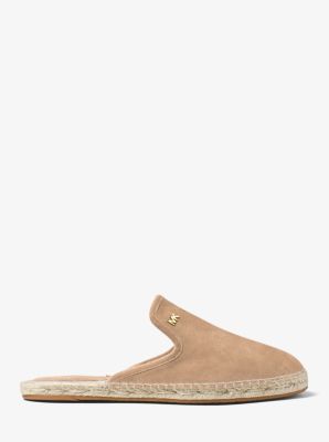 michael kors hastings suede espadrille slide