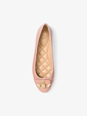 Alice leather ballet flat michael clearance kors