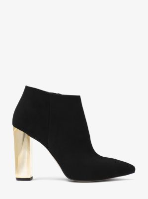 michael kors suede booties