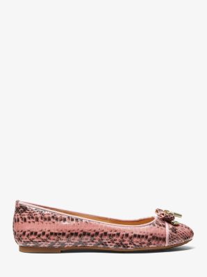 Alice Snakeskin Ballet Flat