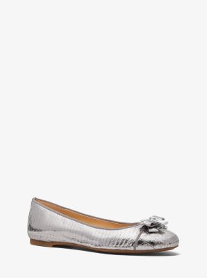 Michael kors snakeskin clearance flats