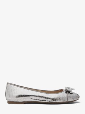 Michael kors store snakeskin flats