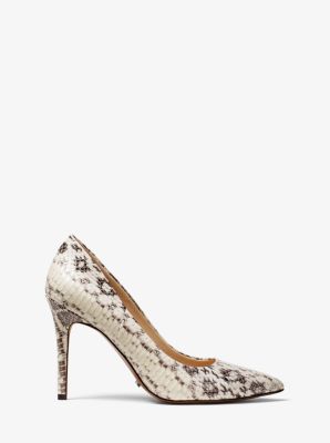 Michael kors claire on sale embossed leather pump