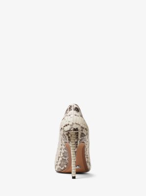 Michael kors shop claire snakeskin pump