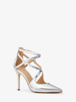 catia metallic leather pump