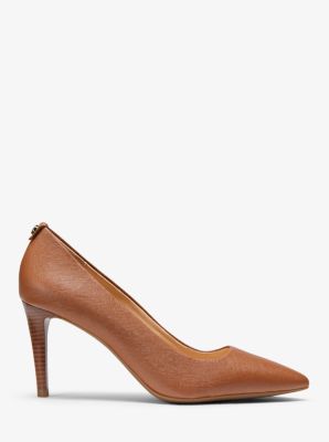 MICHAEL Michael Kors Dorothy Flex Leather Pointed Toe High-Heel Pumps