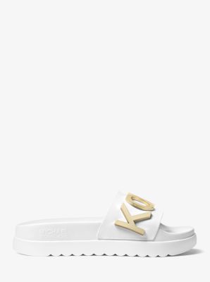 michael kors cortlandt embellished leather slide