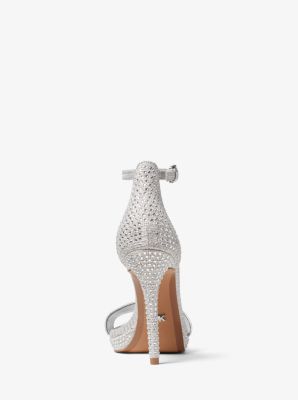 michael kors hutton chain mesh sandal