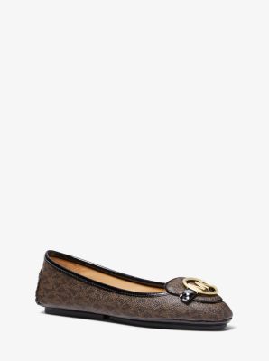 michael michael kors lillie logo moccasin