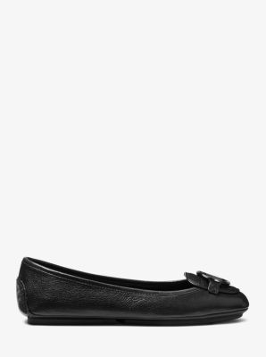 michael kors leather moccasin