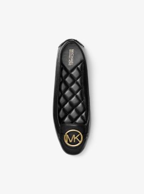 michael michael kors lillie leather moccasin