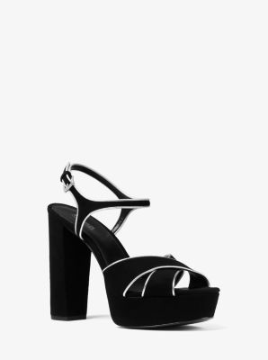 Lexie Suede Platform Sandal | Michael Kors