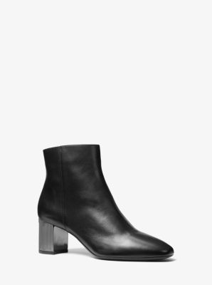 michael kors paloma suede bootie