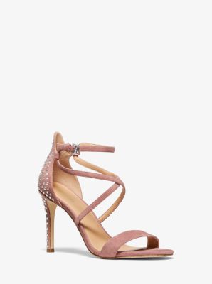 Raquel Studded Suede Sandal | Michael Kors