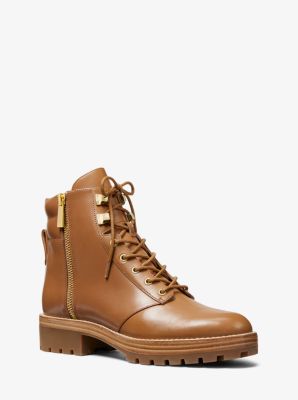 Michael michael kors rosario lace up shop boots