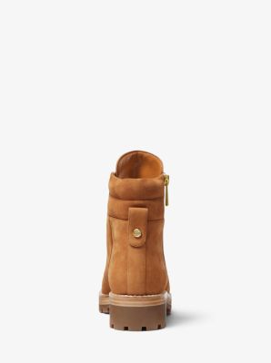 Michael kors rosario sale leather combat boot