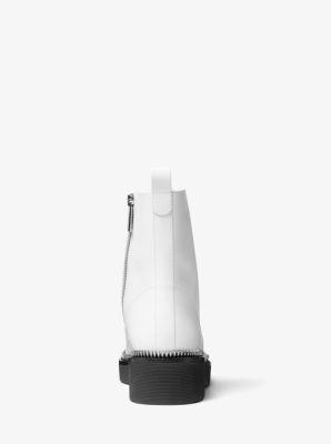 Tavie Leather Combat Boot