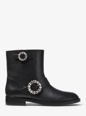 michael kors motorcycle boots