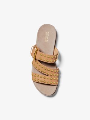 michael kors studded slides